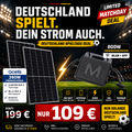 Spieltagdeal - Balkonkraftwerk 780 W Komplettset - Qcell Module