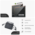 Balkonkraftwerk 840 W Komplettset