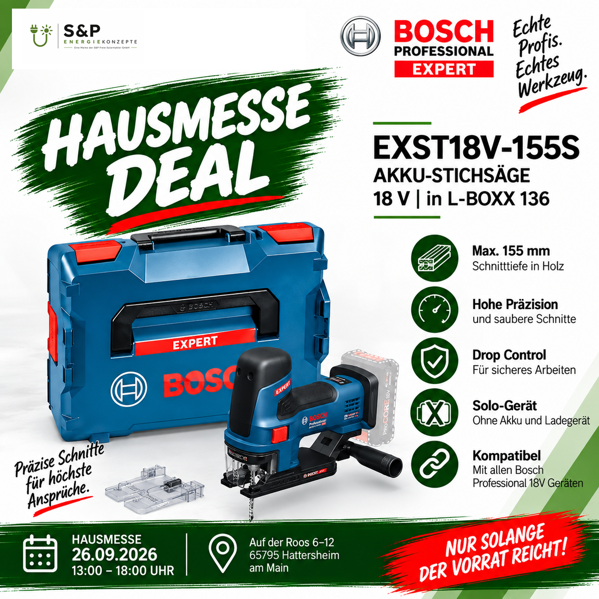 Bosch EXPERT EXST18V-155S Akku-Stichsäge 18V – L-BOXX 136